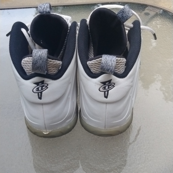 Size 7(GS) - Nike Little Posite One Mid White Ice - Picture 4 of 7